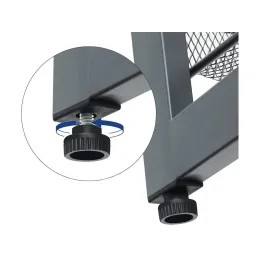 Stojalo za čevlje METALO XL / Mat črna