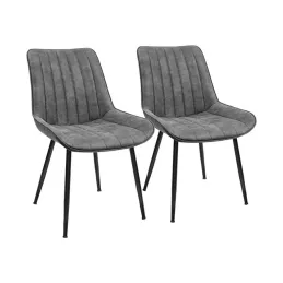 Komplet 2 stolov LUCCIA / antracit