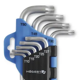 Komplet ključev TORX – 9 kosov / HT1W814