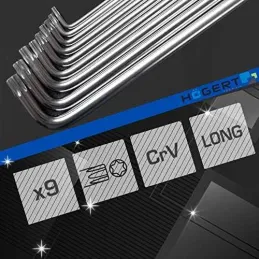 Komplet ključev TORX – 9 kosov / HT1W814