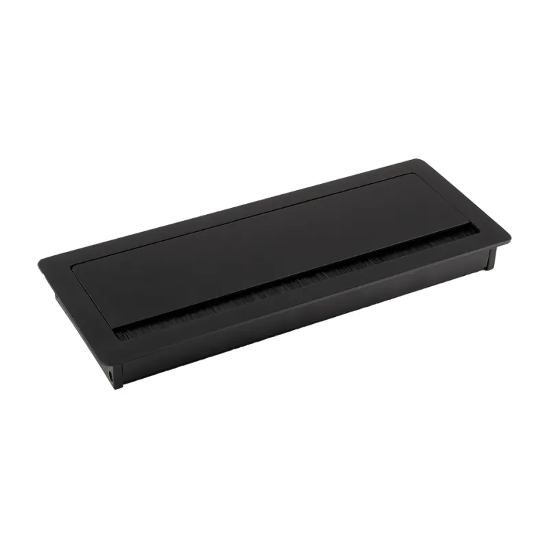 Prehod za kable LUXURY brez dušenja 240 mm / mat črna