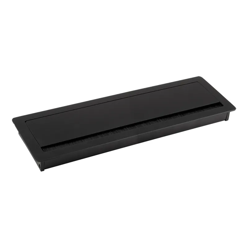 Kabelski prehod LUXURY brez dušenja 300 mm / mat črna