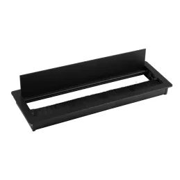 Kabelski prehod LUXURY brez dušenja 300 mm / mat črna