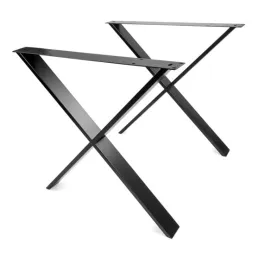 Namizni nogi ULTRA SLIM Črna / Par