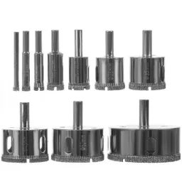 10-delni komplet diamantnih kronskih žag 6–68 mm