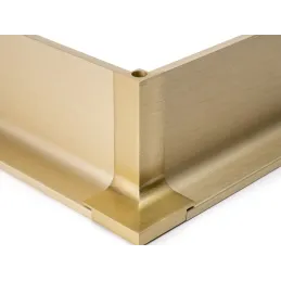 Zunanji aluminijasti kotnik za profil GOLA - L / Zlata