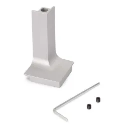 Zunanji aluminijasti kotnik za profil GOLA – L / Aluminij