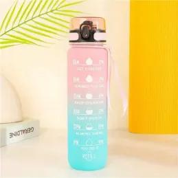 Športna steklenica za vodo DRINK-FIT 1000 ml / Rožnata