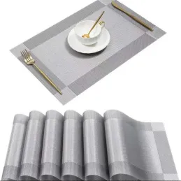 Podloga za jedilno mizo GENIA 300 x 450 mm / Srebrna