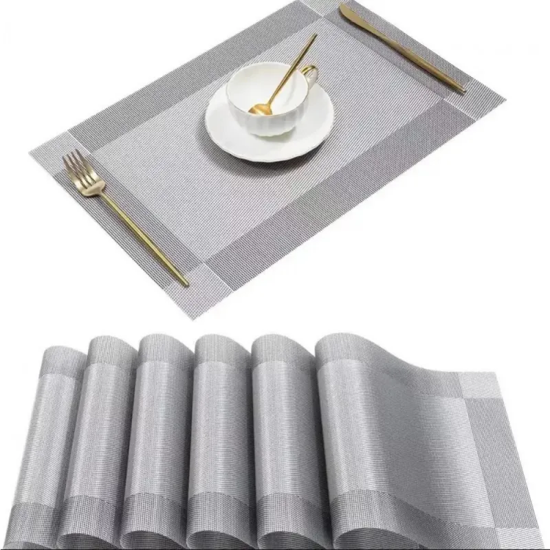 Podloga za jedilno mizo GENIA 300 x 450 mm / Srebrna
