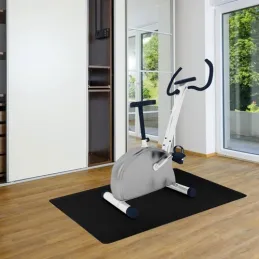 Zaščitna podloga pod stol 1400 × 1000 mm / Mat črna