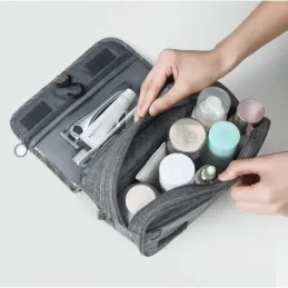 Potovalni organizator za kozmetiko CLEAR / Modra