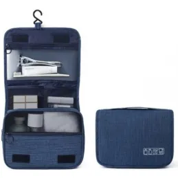 Potovalni organizator za kozmetiko CLEAR / Modra