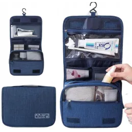 Potovalni organizator za kozmetiko CLEAR / Modra