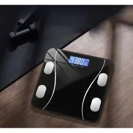 Osebna tehtnica z Bluetooth povezavo 180 kg INTEL / Črna