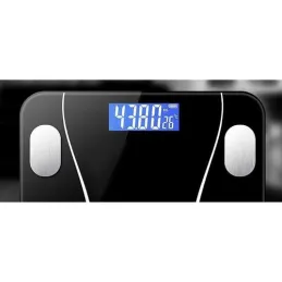 Osebna tehtnica z Bluetooth povezavo 180 kg INTEL / Črna
