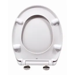 WC-deska z upočasnjenim zapiranjem / Bela