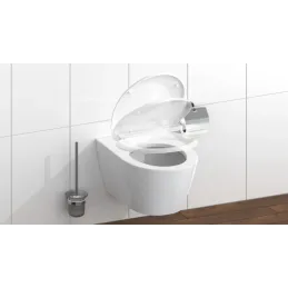 WC-deska z upočasnjenim zapiranjem / Bela
