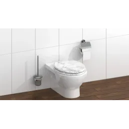 WC-deska z mehanizmom za počasno zapiranje / Marmor