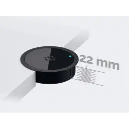 Brezžični polnilnik VersaCharger / Črna