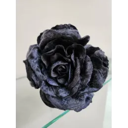 Okrasni cvet za drevesce ROSE 300 mm / Črni žamet