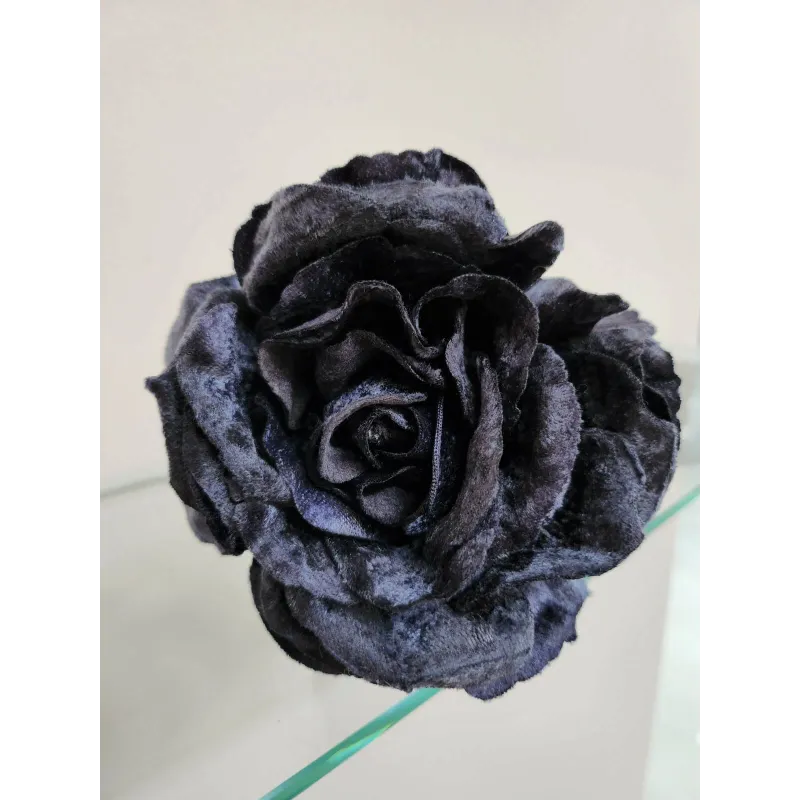 Okrasni cvet za drevesce ROSE 300 mm / Črni žamet