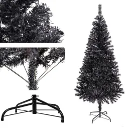 Božično drevo MYSTERY 180 cm / Črno