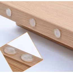 PVC samolepilni blažilnik 7 mm – 50 kosov / prozoren
