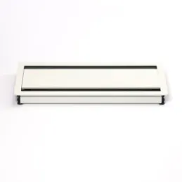 Dvostranski kabelski prehod ASA DUAL 314 × 148 mm / mat bela