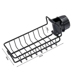 Polička za armaturo SINK / Črna matirana