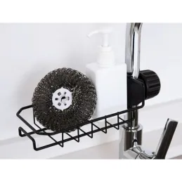 Polička za armaturo SINK / Črna matirana