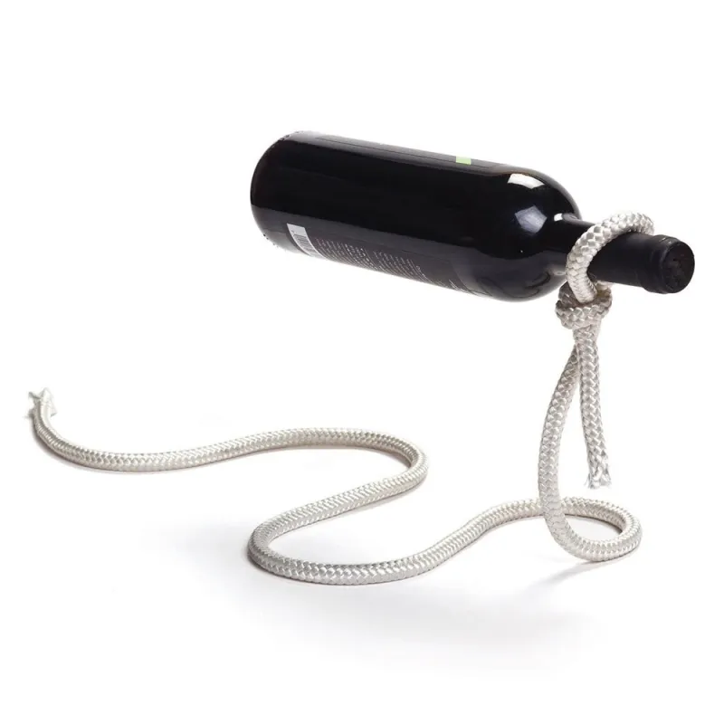 Stojalo za vino ROPE / Belo