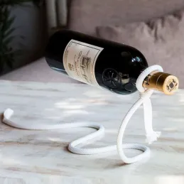 Stojalo za vino ROPE / Belo