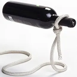 Stojalo za vino ROPE / Belo