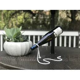 Stojalo za vino ROPE / Belo