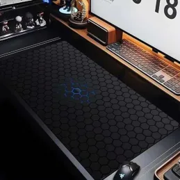 Podloga za tipkovnico in miško GAME XXL / Črna