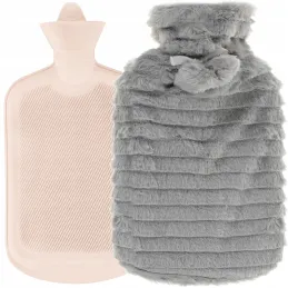 Plišasti grelnik – termofor 2 l / Siva