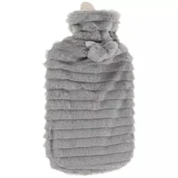 Plišasti grelnik – termofor 2 l / Siva