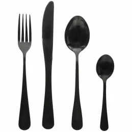 16-delni komplet jedilnega pribora GOURMET LUX / Črna
