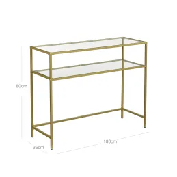Kovinska komoda REGALO LUX DUO / Mat zlata