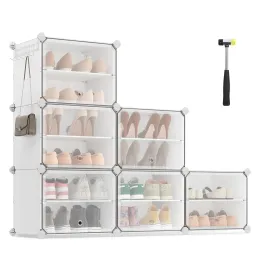 6-delni organizator za čevlje MODULAR FASHION / Bela