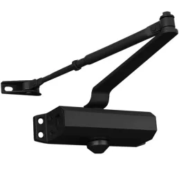 Vrata zapiralo UNIO 40–60 kg / Mat črna