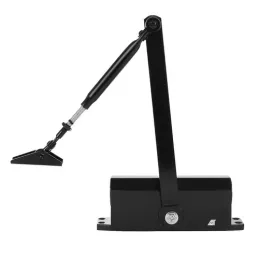 Vrata zapiralo UNIO 40–60 kg / Mat črna