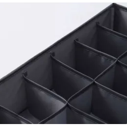 4-delni komplet organizatorjev za garderobno omaro ALAMO / Siva
