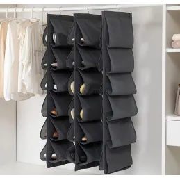 Organizator za čevlje z omaro EASY WAY / Črna