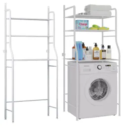 Regal nad pralnim strojem WASH / Bela matirana