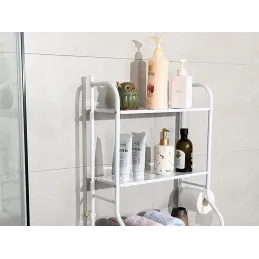 Regal nad pralnim strojem WASH / Bela matirana