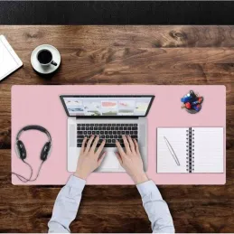 Namizna podloga za tipkovnico in miško OFFICE / Rožnata
