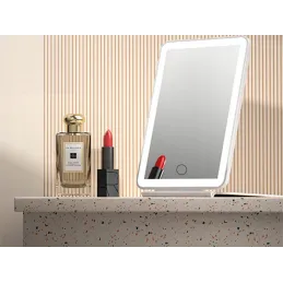 Kozmetično ogledalo z LED-osvetlitvijo LEXIA / Belo
