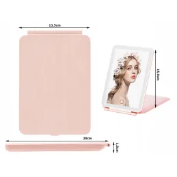Kozmetično ogledalo z LED-lučko LEXIA / Rožnata